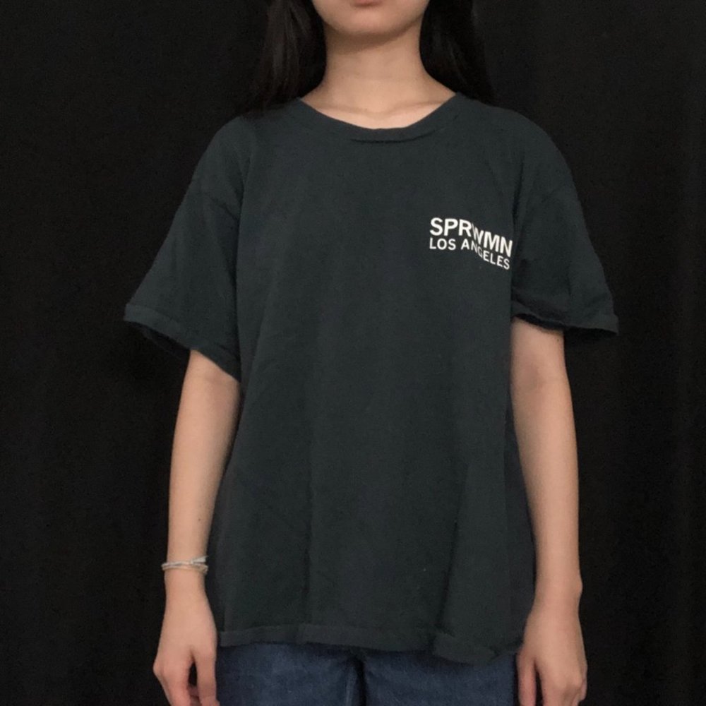 teal sprwmn shirt